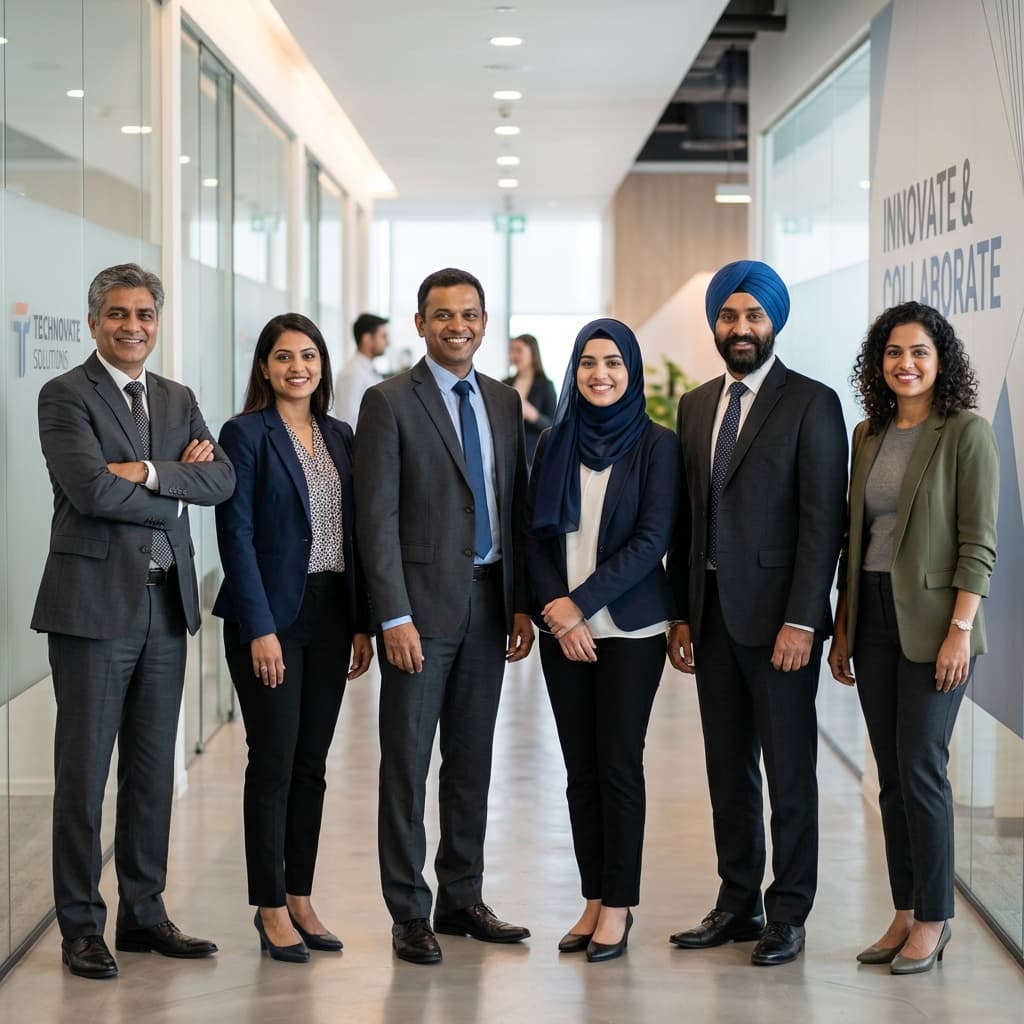 Diverse AssetArc team members representing inclusion